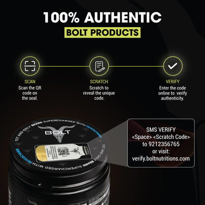 Unflavoured Bolt Micronized Glutamine