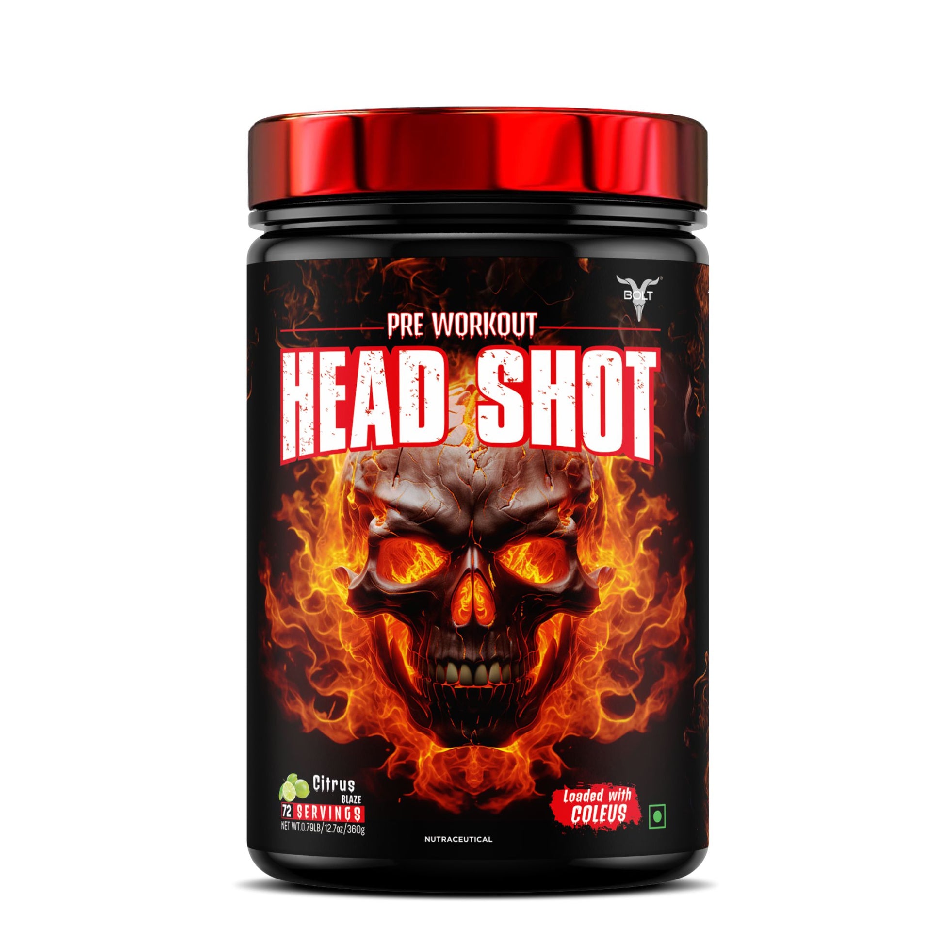 Citrus Blaze, bolt nutrition pre workout