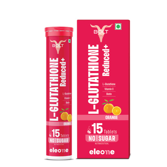 Orange L-Glutathione Reduced+ supplement 
