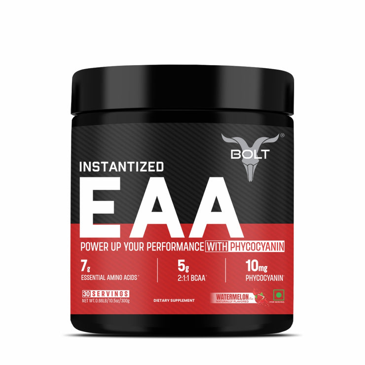 Bolt Instantized EAA | Full Spectrum EAAs & BCAA | All 9 Essential Amino Acids | Intra Workout