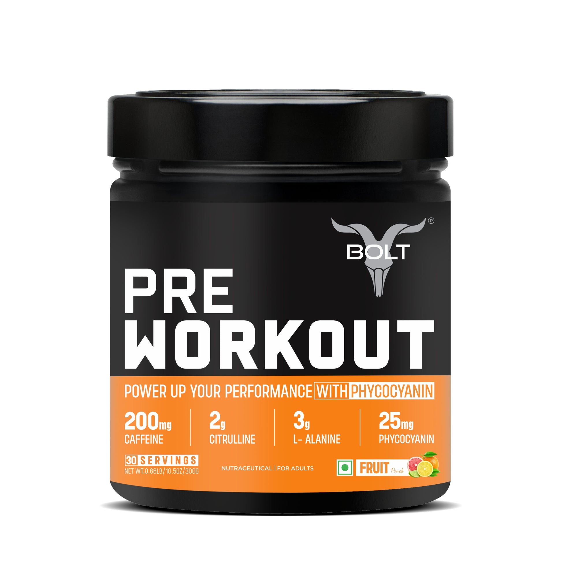 Fruit Punch- Pre-workout supplement 