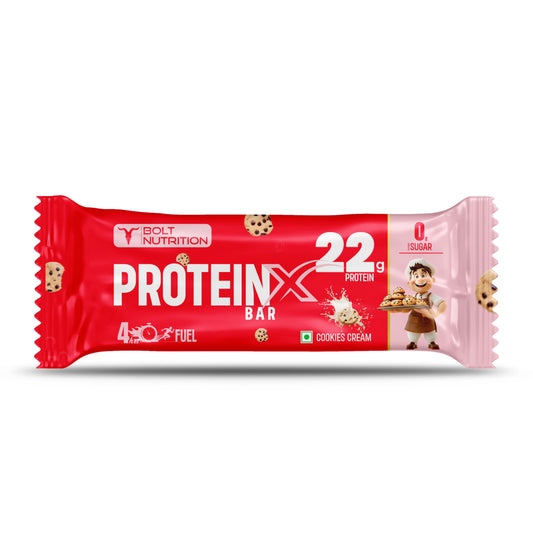 Cookie & Cream, whey protein bar