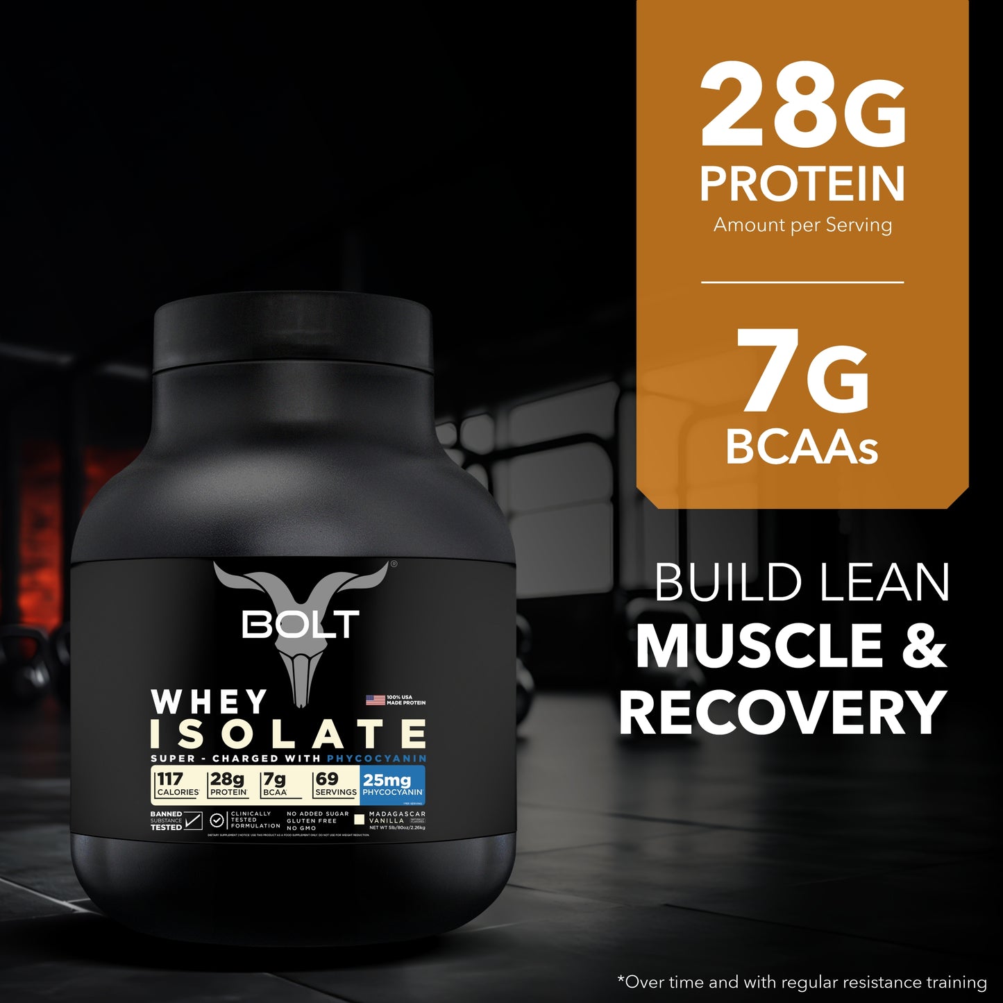 madagascar vanilla, whey isolate protein