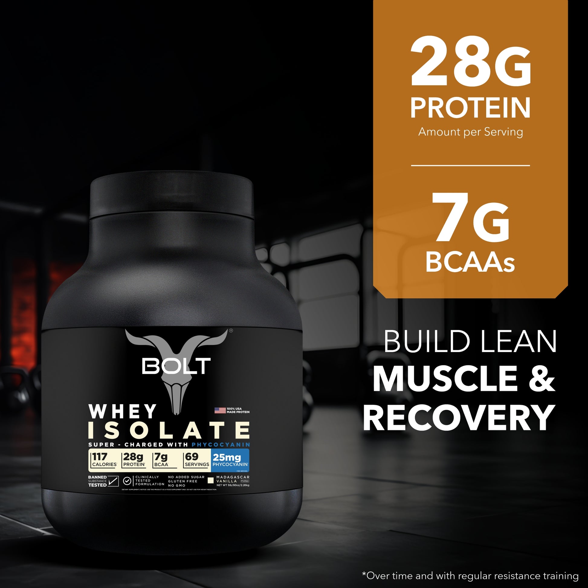 madagascar vanilla, whey isolate protein