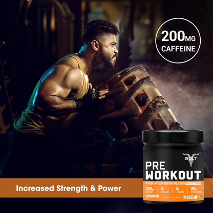 Orange- Pre-workout supplement 