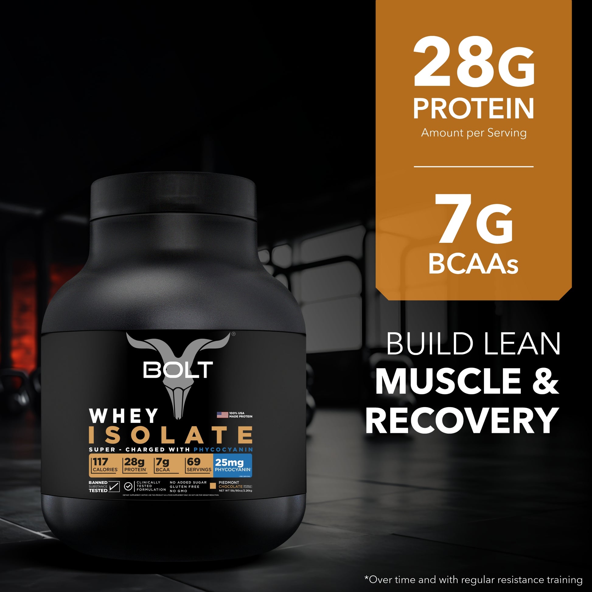 piedmont chocolate, whey isolate protein