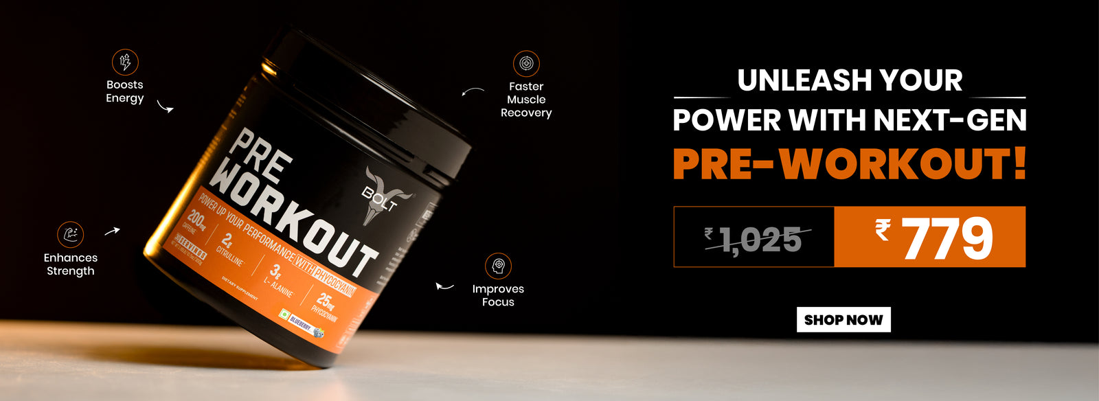 Shop Bolt Nutritions