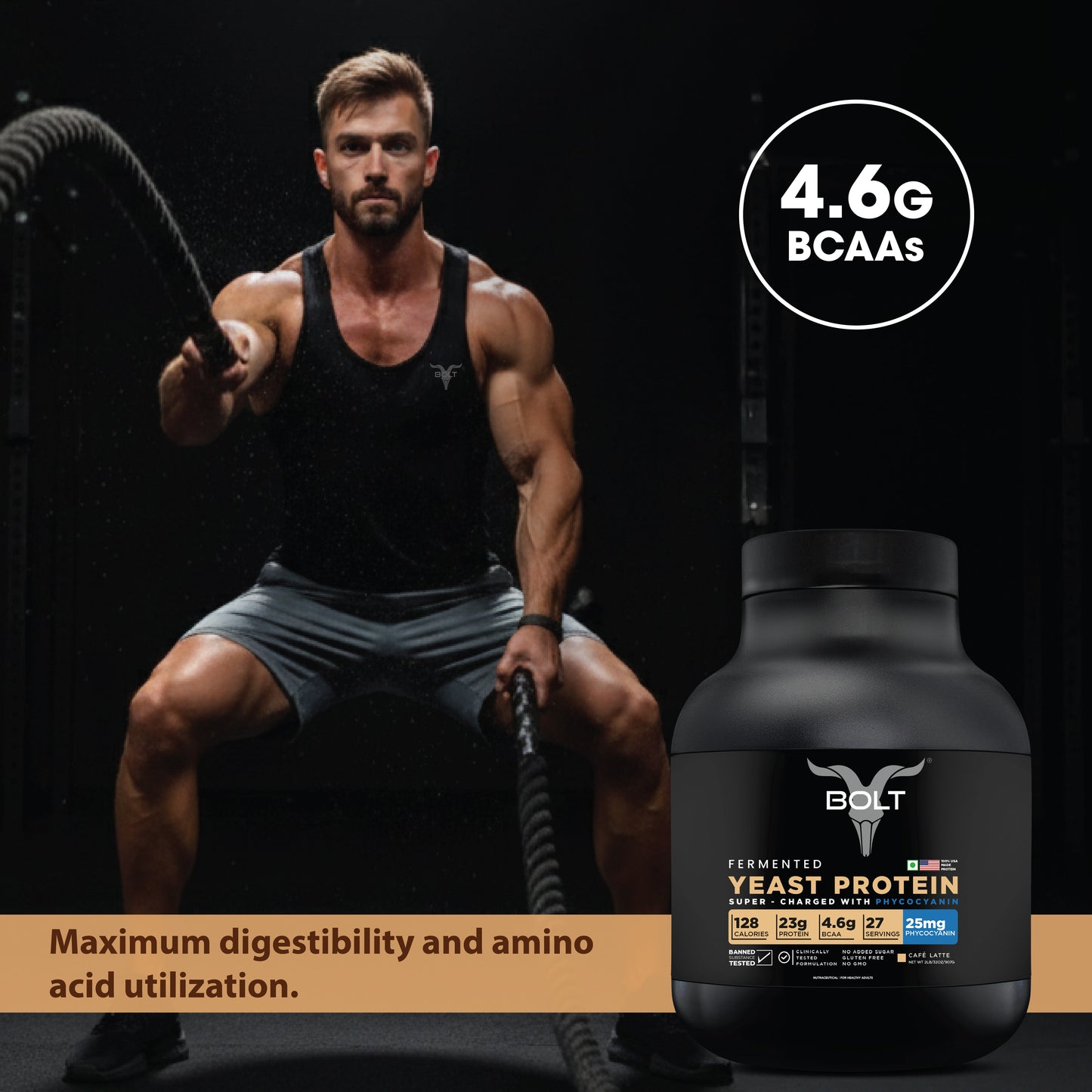 Cafe latte_yeast protein