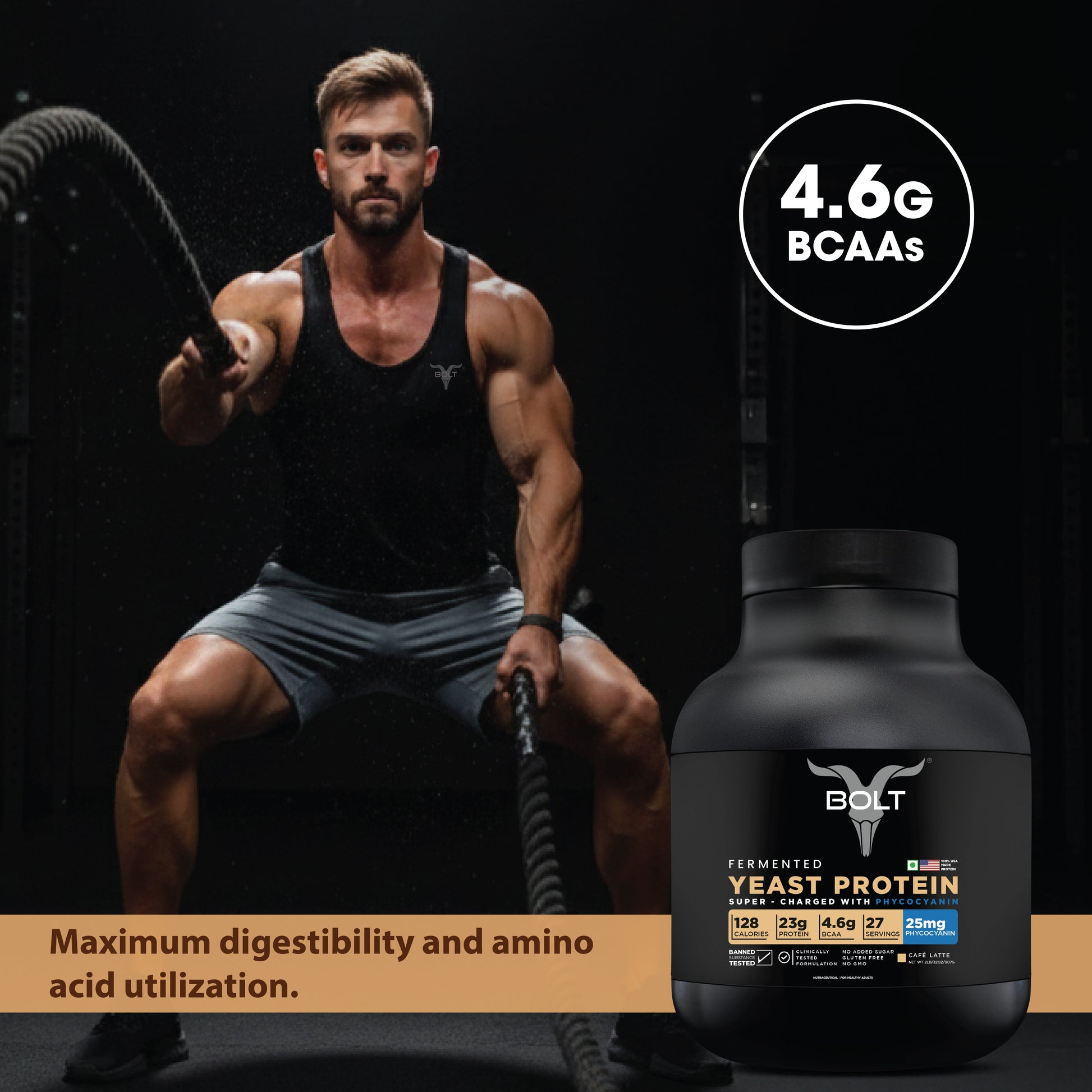 Cafe latte_yeast protein