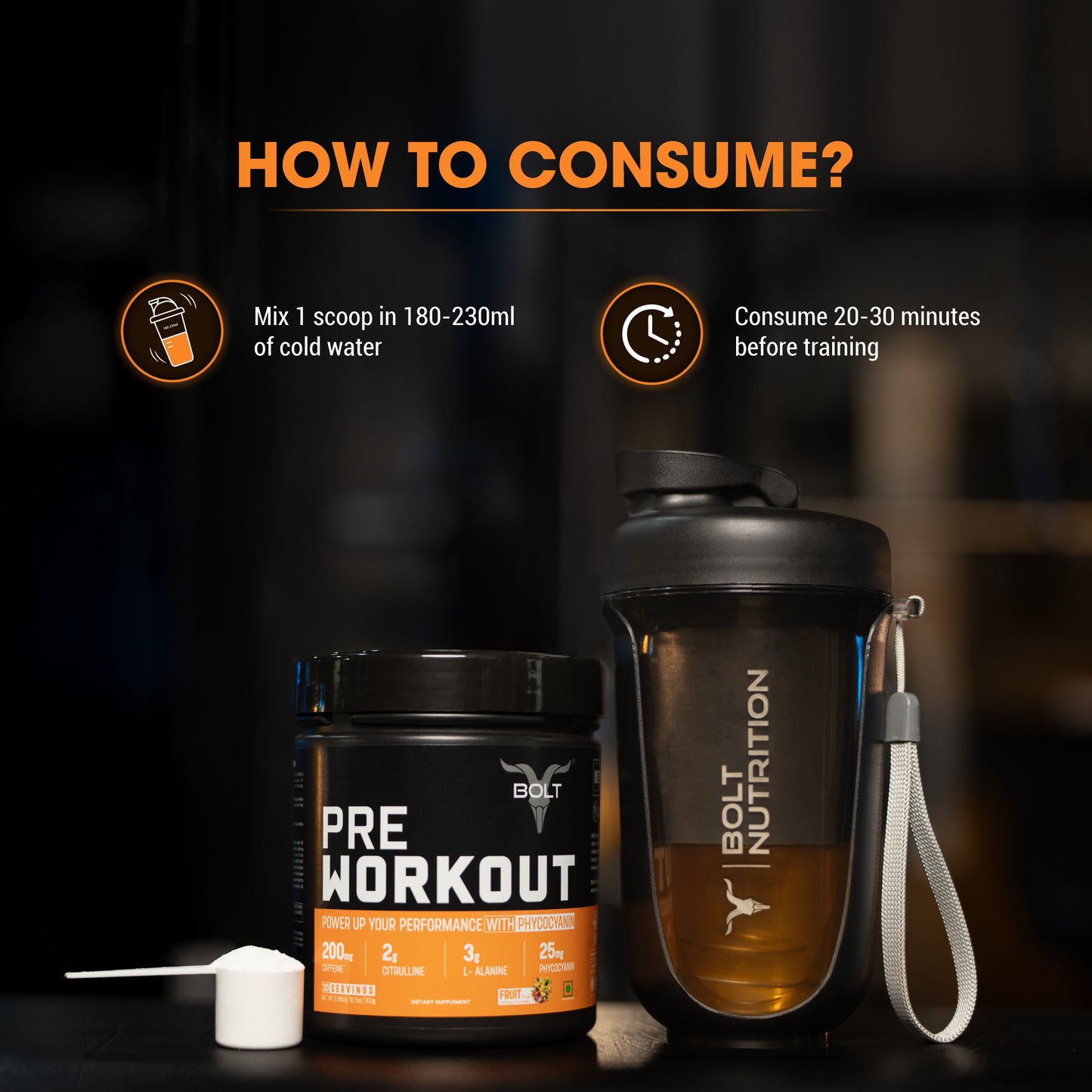 Fruit Punch- Pre-workout supplement 