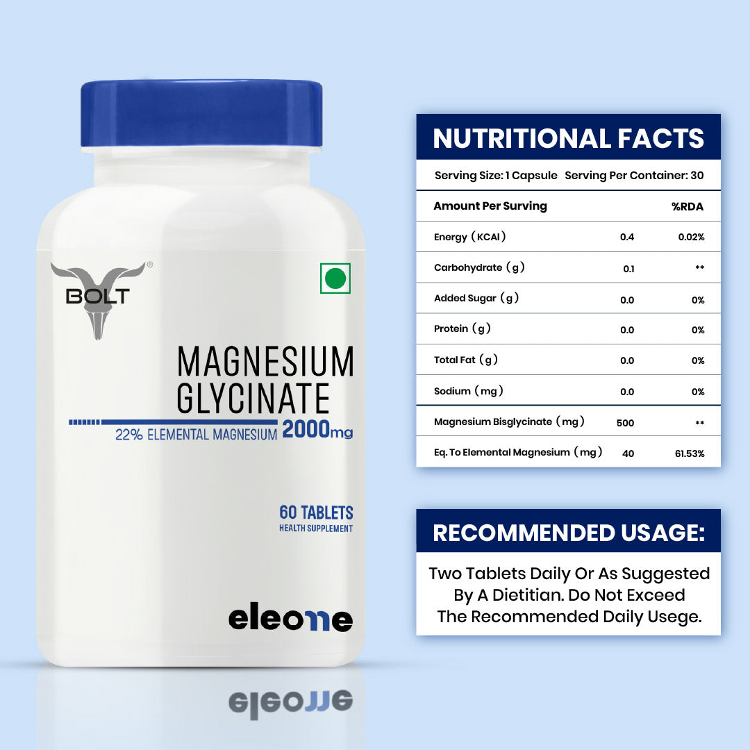 magnesium glycinate tablets uses