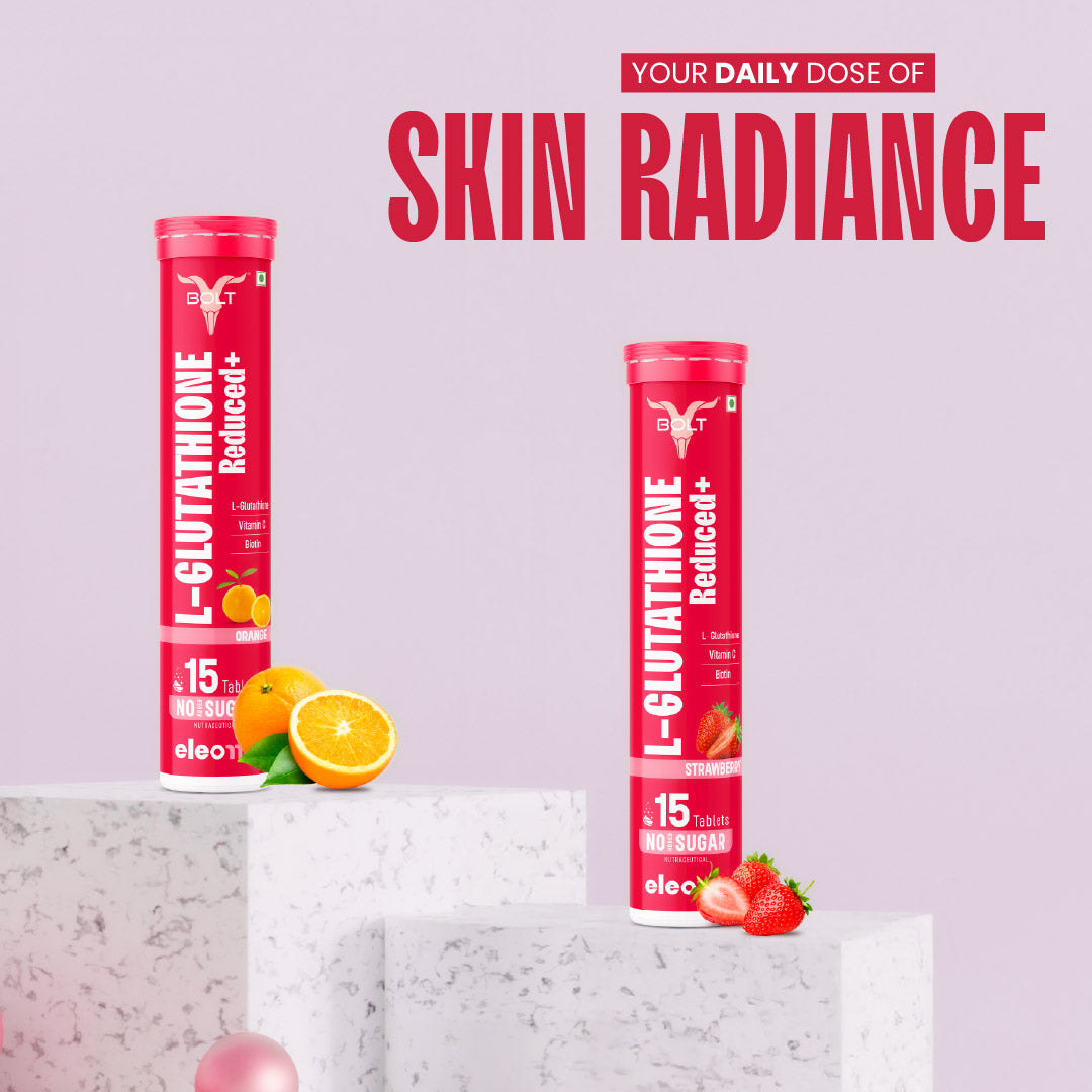 Eleone by Bolt Glutathione Effervescent Tablets | Skin Radiance & Detox Eleone by Bolt Glutathione Effervescent Tablets | Skin Radiance & Detox