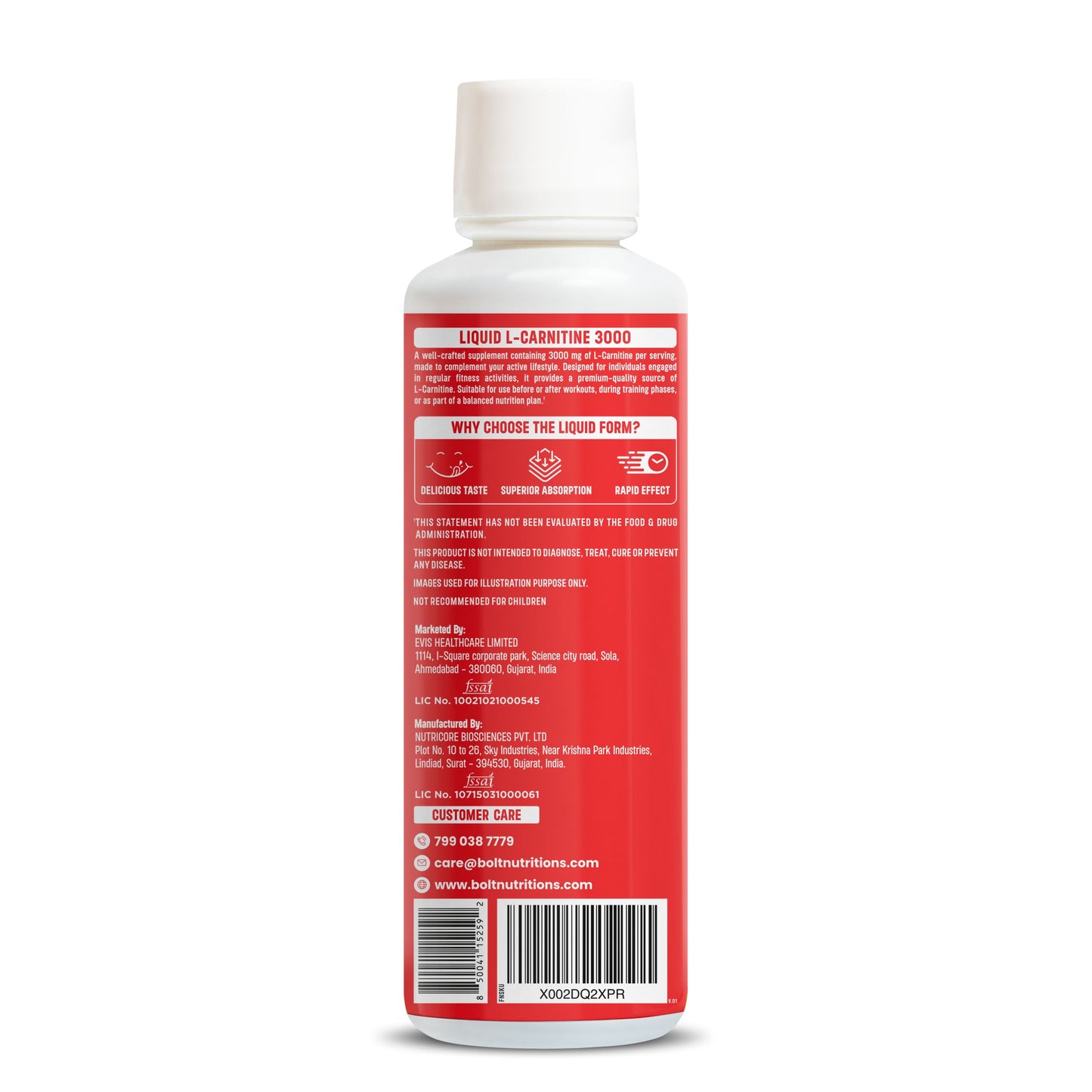 citrus lemon Best Liquid L-Carnitine 3000mg