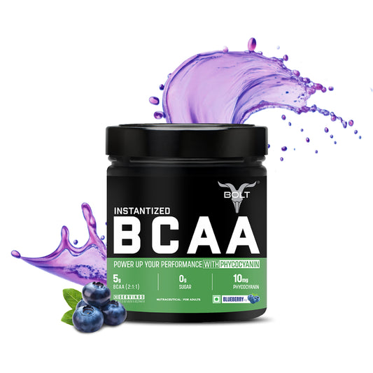 BCAA with blueberry flavour