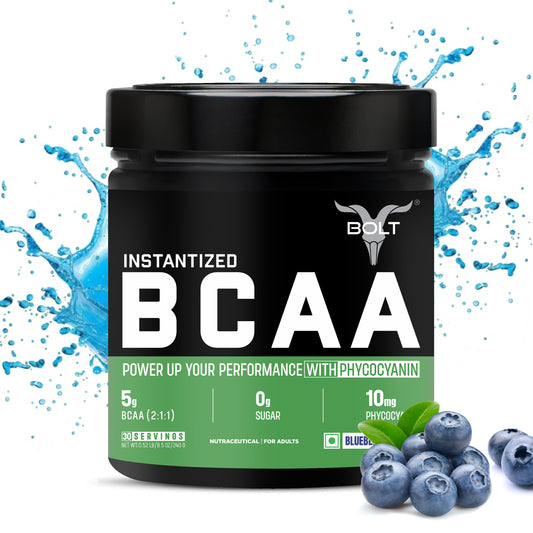 bolt bcaa supplement blueberry flavour