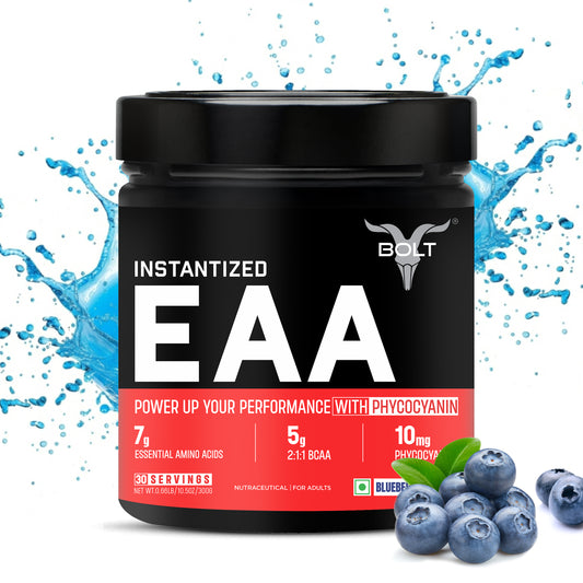 bolt eaa supplement blueberry flavour