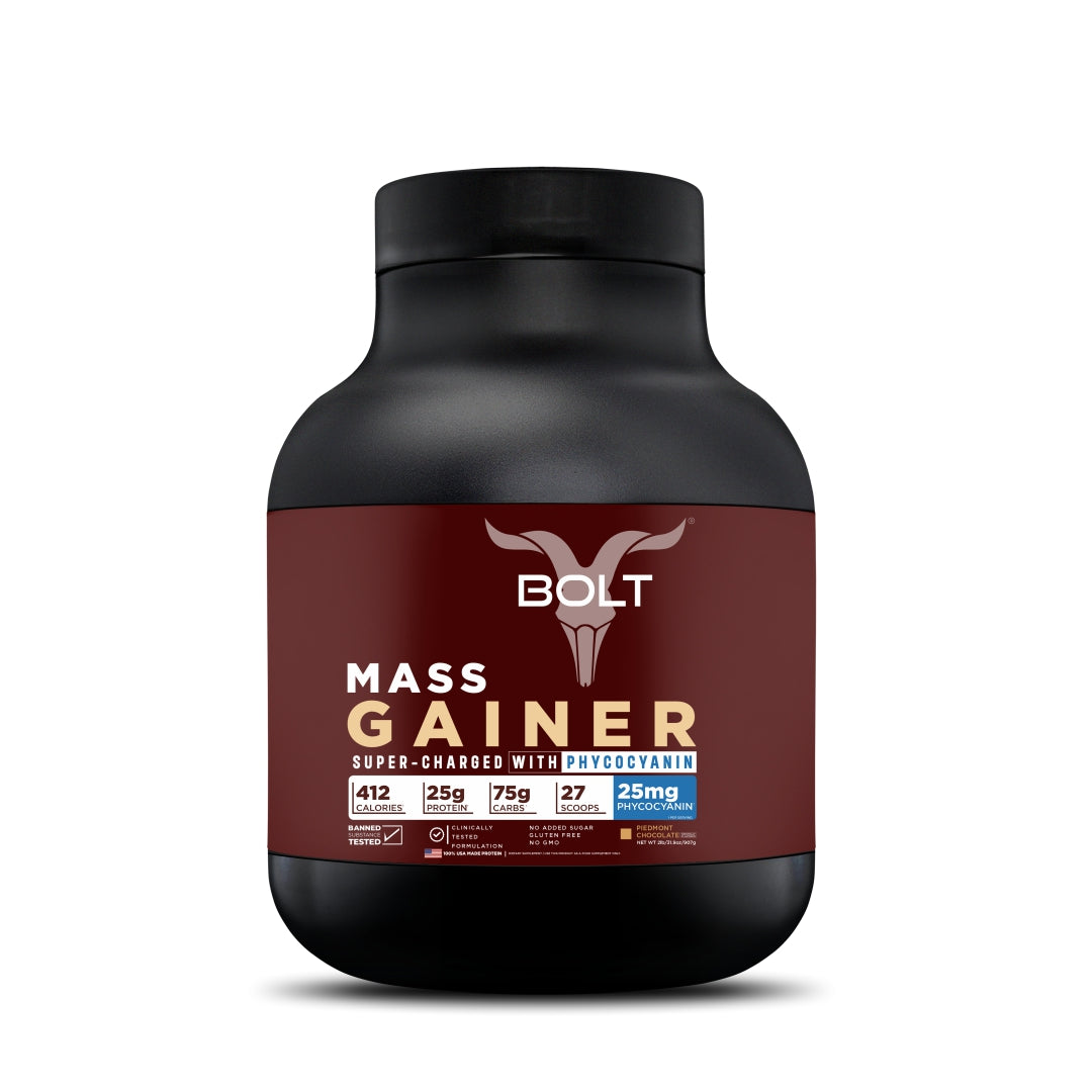 Bolt Mass Gainer | For Muscle Gainer & Weight Gain | USA Formulation & Origin