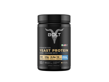 Bolt  Fermented Yeast Protein | 23g Protein| Peak Absorption | Superior Muscle Recovery | Gut Friendly | PDCAAS of 1 (Copy)-Dietary Supplements-Bolt Nutrition India-Bolt Nutrition