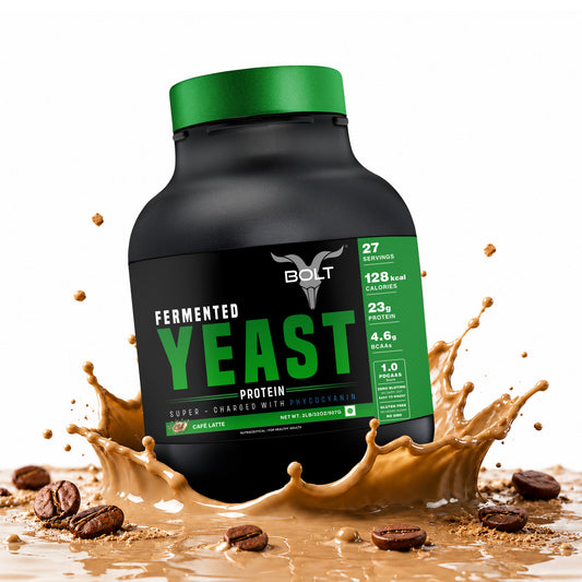 bolt fermented yeast protein cafe latte flavour