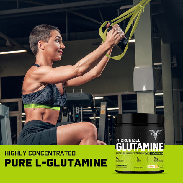 Highly concentrated pure L-Glutamine