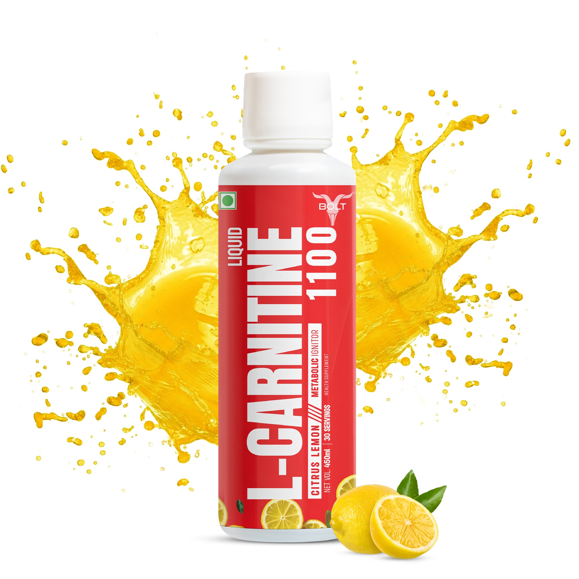 bolt l carnitine 450 ml citrus lemon
flavour