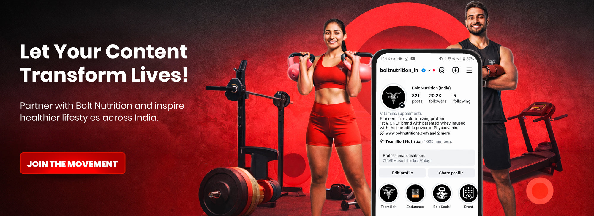 Shop Bolt Nutritions