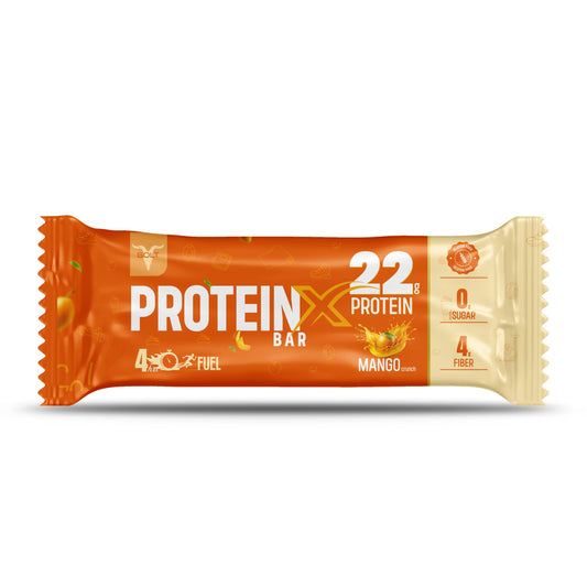 Bolt Protein Bar | 22g Protein | Mango Crunch | High-Performance Protein Bar