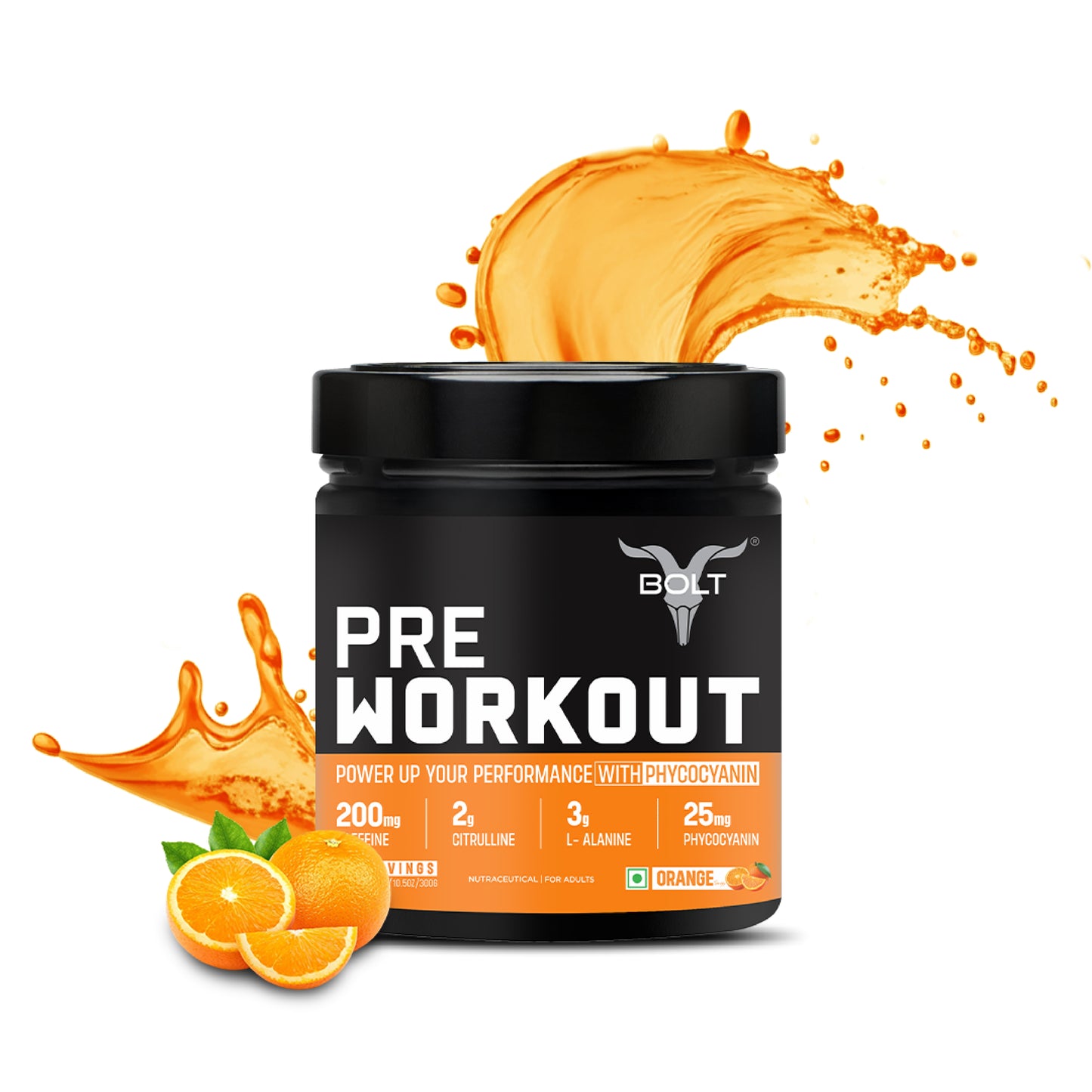 Bolt Pre-Workout | 300 G | For Energy & Performance