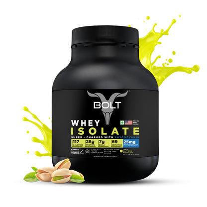 Bolt Whey Isolate Protein Powder | 5LB, 69 Servings