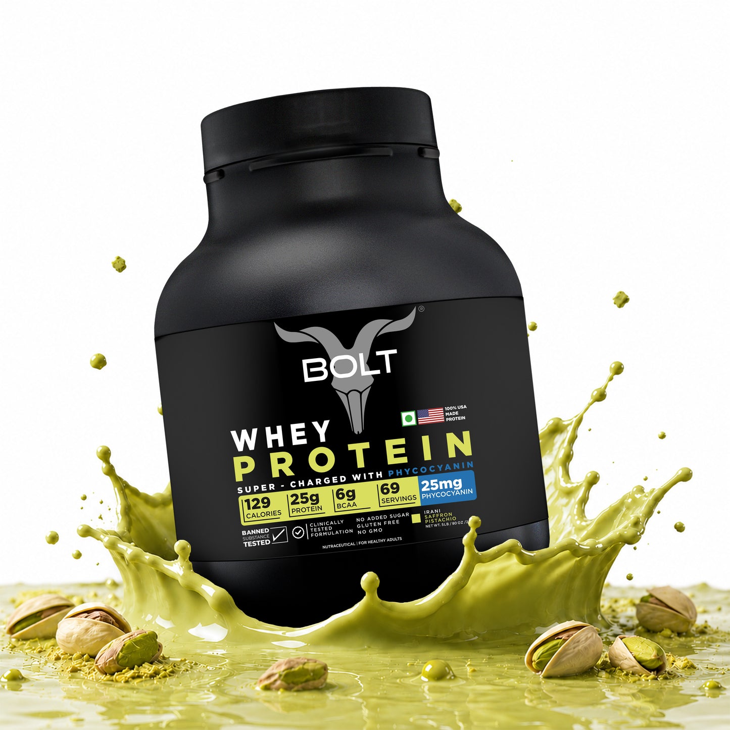 whey protein 5kg irani saffron pistachio