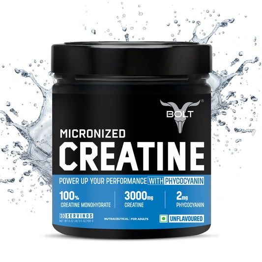 bolt micronized creatine unflavoured